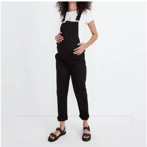 Madewell Maternity Straight Leg Overalls